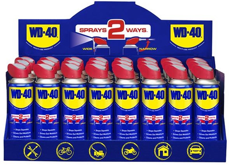 릴을 정비할 때 WD-40을 사용해도 좋을까?