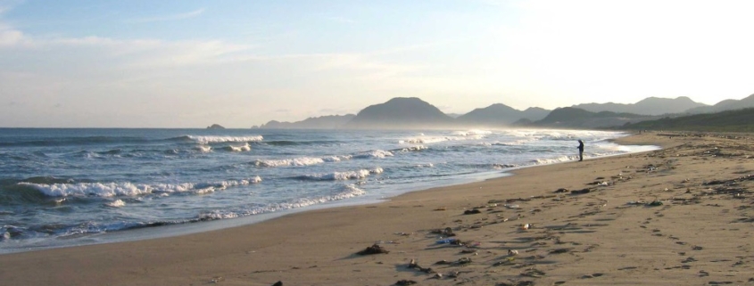 서프루어 포인트: 테트라 주위와 말등(馬背) 지형