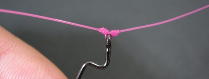 다운샷 바늘 묶기(Drop Shot Hook)